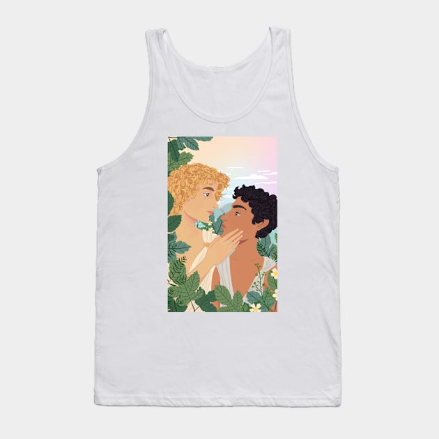 Achilles and Patroclus Tank Top by horribleaccents